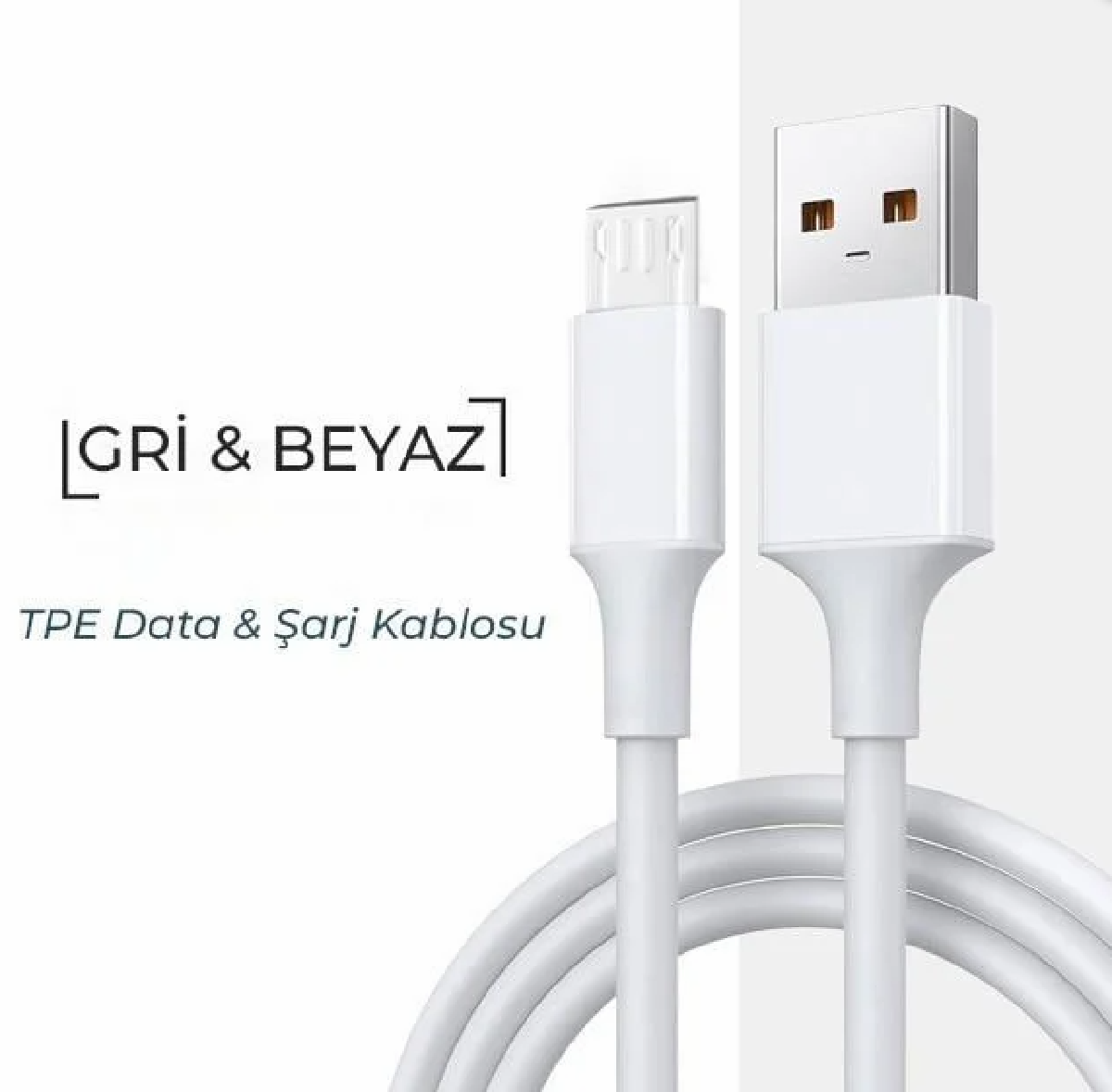 HEPU HP-430 Micro USB Kablo – Dayanıklı, Hızlı Şarj ve Veri Aktarımı (1 Metre)